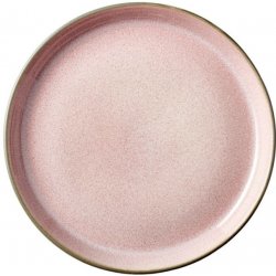 BITZ Kameninový servírovací talířek 17 cm Grey/Light Pink