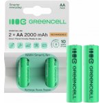 Green Cell AA 2000mAh 2ks GR06 – Zboží Živě