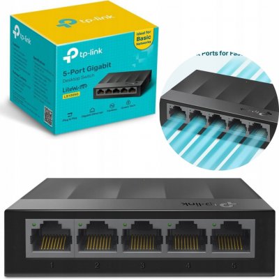 TP-Link TL-SG1005LP – Zboží Živě