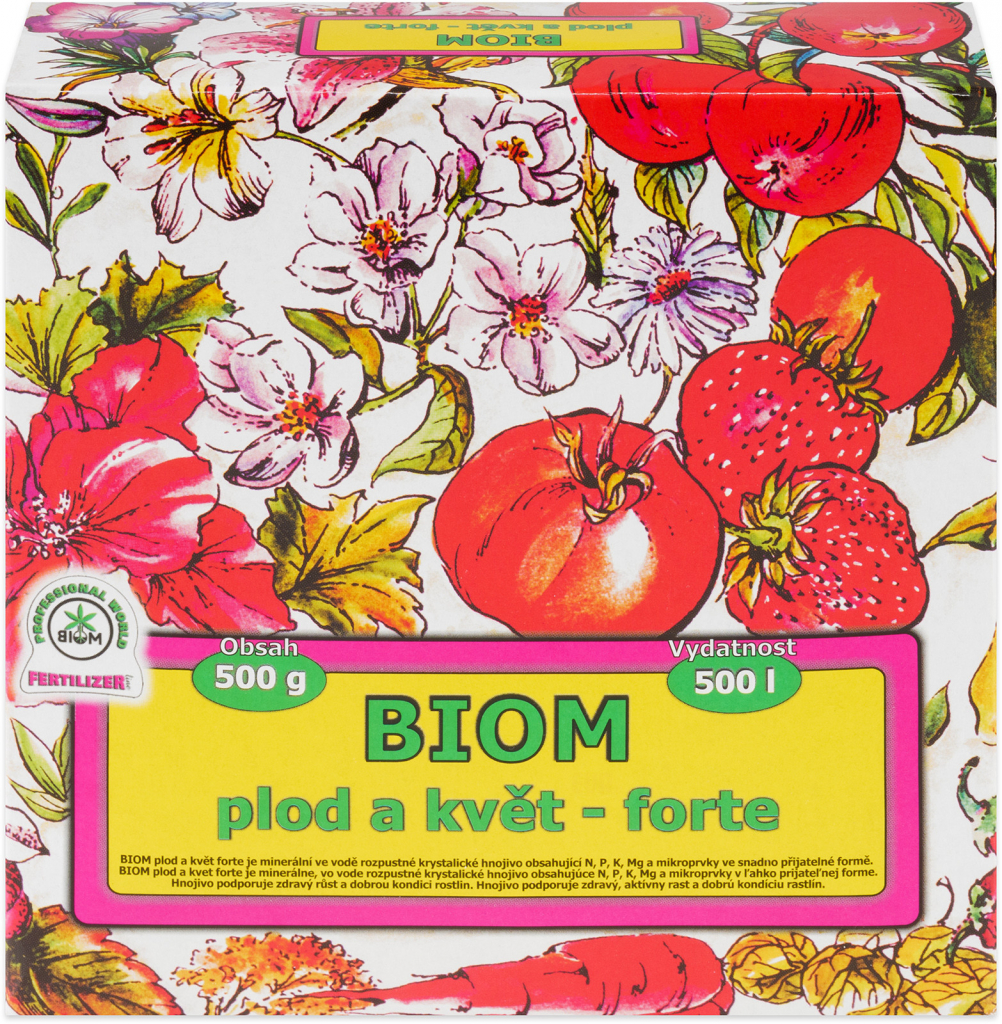 BIOM s.r.o. Biom Plod a květ forte 500 g
