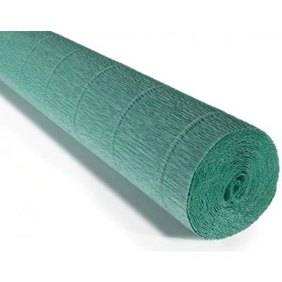Cartotecnica Rossi Krepový papír role 180g (50 x 250cm) - tyrkysová 17E/4 – Zboží Dáma