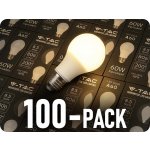 V-TAC E27 Led Žárovka, 8,5W, 806lm, A60/100-PACK teplá bílá – Hledejceny.cz