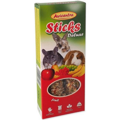 Avicentra Tyčinka Malý hlodavec ovoce 2 x 60 g – Zbozi.Blesk.cz