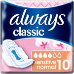 Always Classic Normal Sensitive vložky 10 ks – Hledejceny.cz