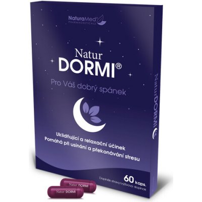 NaturaMed NaturDormi 60 kapslí měsíční balení – Hledejceny.cz