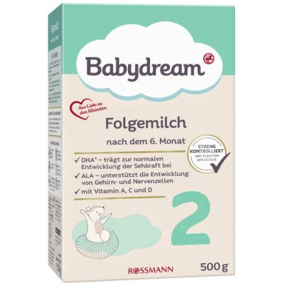 Babydream 2 Folgemilch 500 g – Zboží Mobilmania