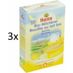 Holle Bio Mléčná kaše Banánová 3 x 250 g – Zboží Dáma