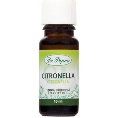 Dr. Popov vonný olej Citronella silice 10 ml – Hledejceny.cz