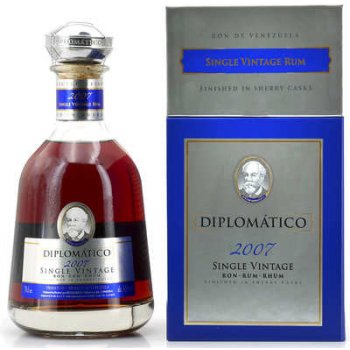 Diplomático Single Vintage 2007 Limited Edition 43% 0,7 l (holá láhev)