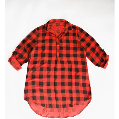 Hosh dámská kostkovaná košile červená – Hledejceny.cz