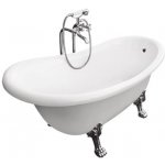 Besco Otylia 170 x 77 cm WKO-170W+CH – Hledejceny.cz