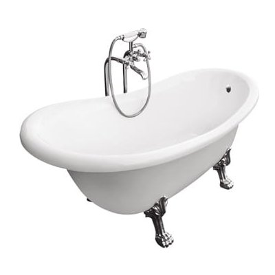 Besco Otylia 170 x 77 cm WKO-170W+CH – Hledejceny.cz