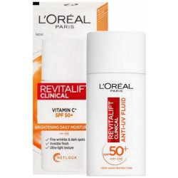 Loreal Paris Revitalift Clinical Anti-UV SPF50+ denní fluid pro stárnoucí pleť 50 ml