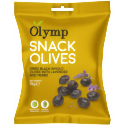 Olymp Sušené celé černé olivy levandule-bylinky 70 g – Zboží Dáma