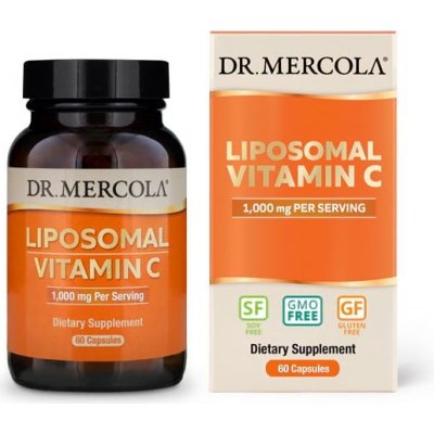 Dr.Mercola Liposomální vitamín C, 60 kapslí