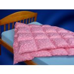 Lina Péřová přikrývka Peříčko modrá 140x200 prachového peří 25% – Zboží Mobilmania