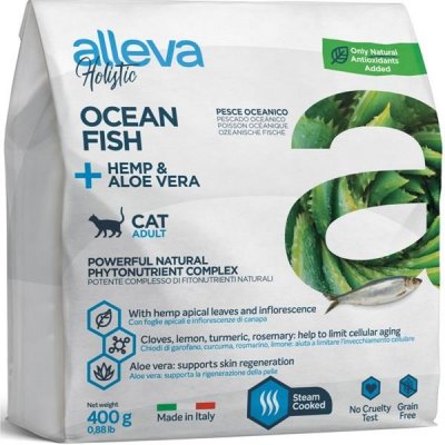 Alleva Holistic Cat Dry Adult Ocean Fish 0,4 kg – Zboží Mobilmania