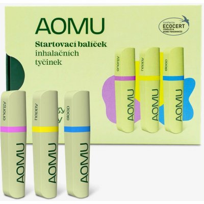 Startovací balíček inhalačních tyčinek - Happy, Energy a Sleep – Zboží Dáma