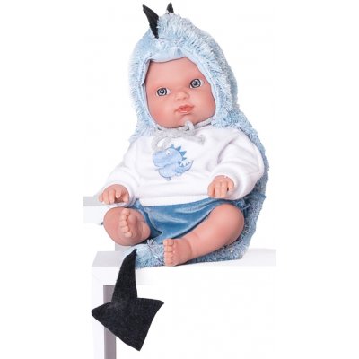Antonio Juan Dráček realistická miminko s celovinylovým tělem 21 cm – Zboží Mobilmania