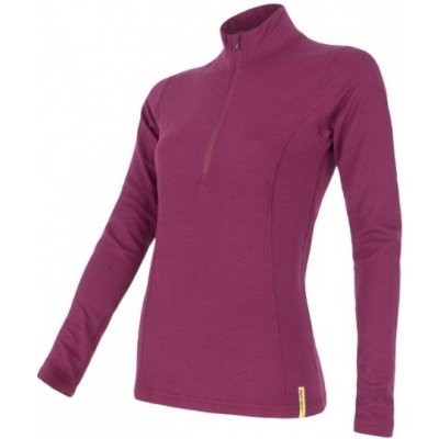 Sensor Double Face Merino Wool zip Lilla – Sleviste.cz