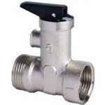 Novaservis RA605/15 Pojistný ventil se zpětnou klapkou k bojleru 1/2'' – HobbyKompas.cz