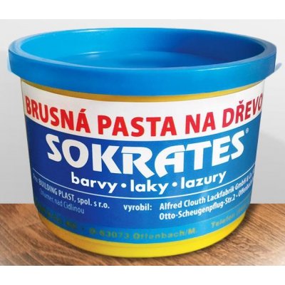 SOKRATES brusná pasta na dřevo 250 g černý – Zbozi.Blesk.cz