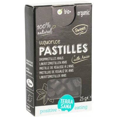 Terrasana Lékořicové pastilky anýz 25g bio – Zboží Dáma