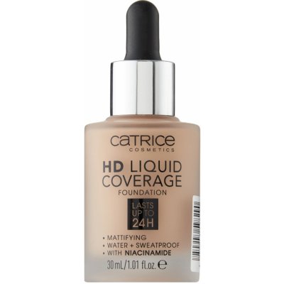 Catrice Tekutý make-up HD Liquid Coverage Foundation 020 Rose Beige 30 ml – Zboží Dáma