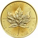  Royal Canadian Mint Maple Leaf zlatá mince 50 CAD stand 1 oz