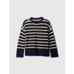 GAP dětský oversize pruhovaný svetr tmavě modrá – Hledejceny.cz