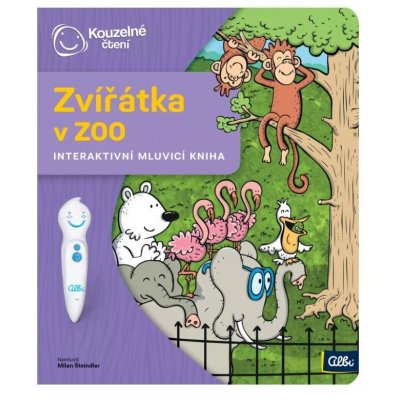 Albi Kouzelné čtení Kniha Zvířátka v ZOO – Sleviste.cz