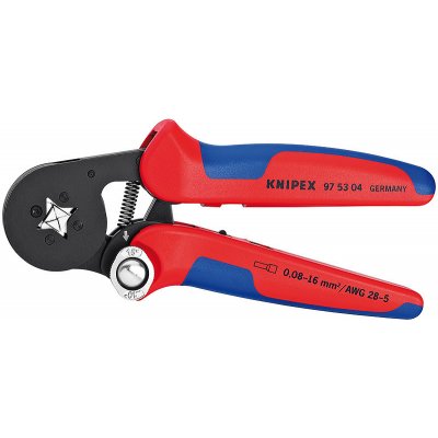 KNIPEX Kleště samonastavitelné, pro lisování kabelových koncovek (0,08 - 10/16), knipex 975304 – Zbozi.Blesk.cz