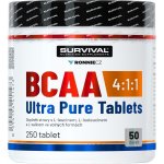 Survival BCAA 4:1:1 Ultra Pure 250 tablet – Zboží Mobilmania