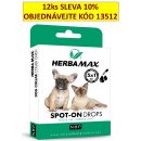 Herba Max Spot-on pro psy kočky do 15 kg 5 x 1 ml