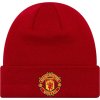 Čepice New Era CORE CUFF BEANIE MANCHESTER UNITED Pánský kulich červená