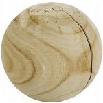 Dřevěná dekorace Koule Style Raw 15 cm - Paulovnie, by inspire – Hledejceny.cz