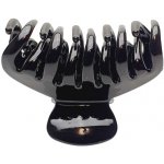 RB nakuplevne Plastový skřipec do vlasů, dvojité zuby "zaoblený" 6,5cm - černá – Zboží Mobilmania