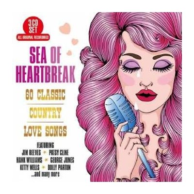 Various - Sea Of Heartbreak 60 Classic Country Love Songs CD – Zbozi.Blesk.cz