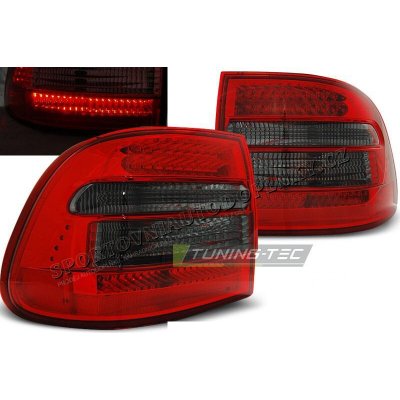 Porsche Cayenne 2002-06 zadní lampy red smoke LED – Hledejceny.cz