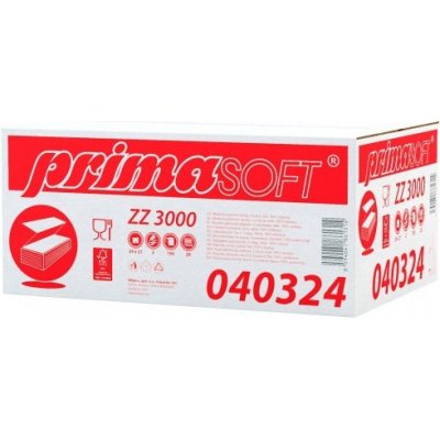 Wimex ZZ V PAP, 2 vrstvy, bílé, 24x21 cm, 4000 ks – Zboží Dáma