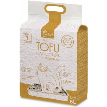 Tofu Podestýlka pro kočky original 6 l