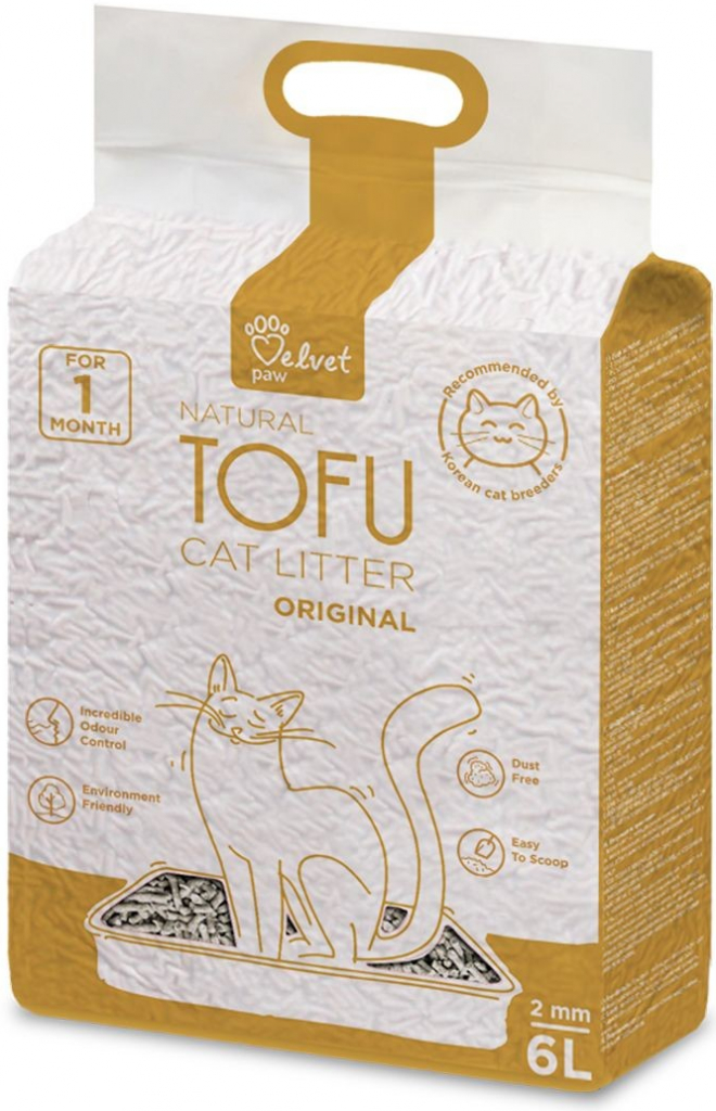 Tofu Podestýlka pro kočky original 6 l