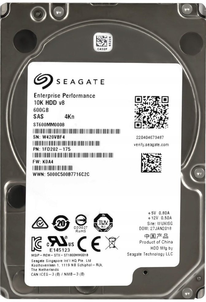 Seagate Performance 600GB, ST600MM0008