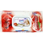 Lara vlhčené ubrousky wild rose 120 ks – Hledejceny.cz