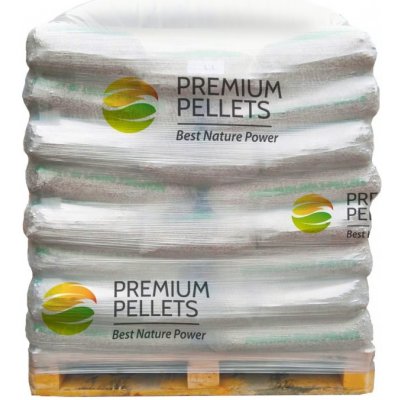 PREMIUM PELLETS topné pelety 975 kg – Zboží Dáma