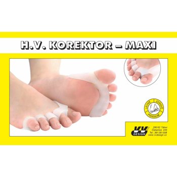 H.V. korektor MAXI hallux valgus korektor