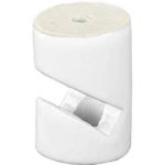 Elhard Držák na kabel nástěnný Retro Keramik, 20x30mm, bílý KP1001W – Sleviste.cz