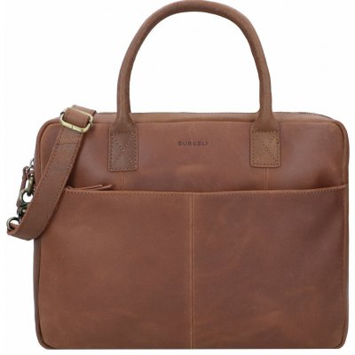 BURKELY Kožená taška na notebook 13,4" Jack Worker 9007340.22.24 koňaková – Hledejceny.cz