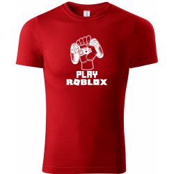 dětské tričko Play Roblox - červené
