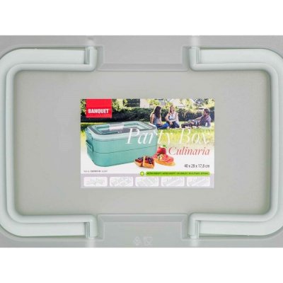 Dóza Banquet Party box Culinaria 40x28x17,8 cm Mint plný 55078971M – Zboží Dáma